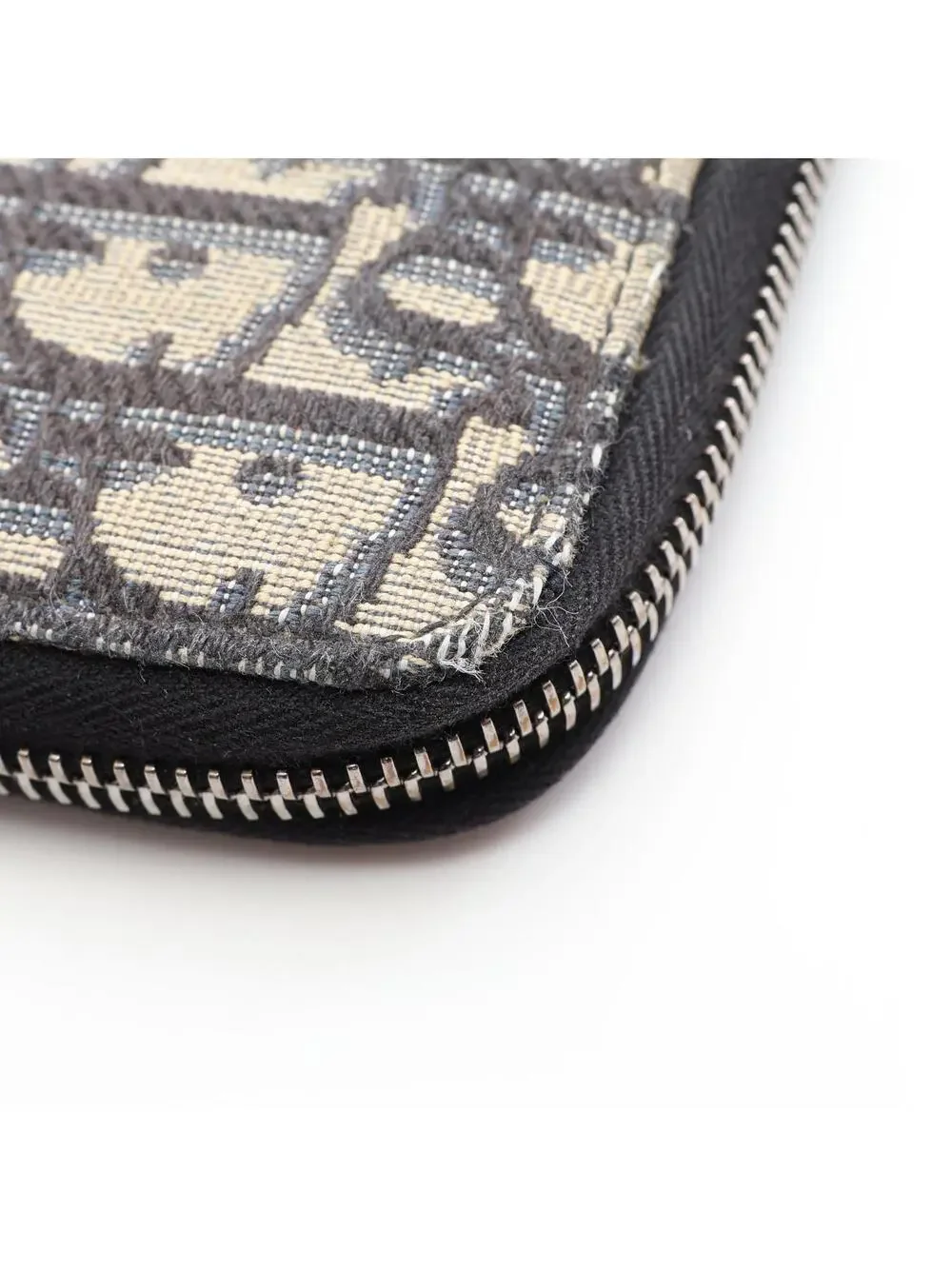 Dior Oblique Around Long Wallet Canvas #279601D56B